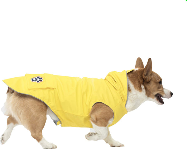 Canada Pooch Torrential Tracker Dog Raincoat, Yellow
