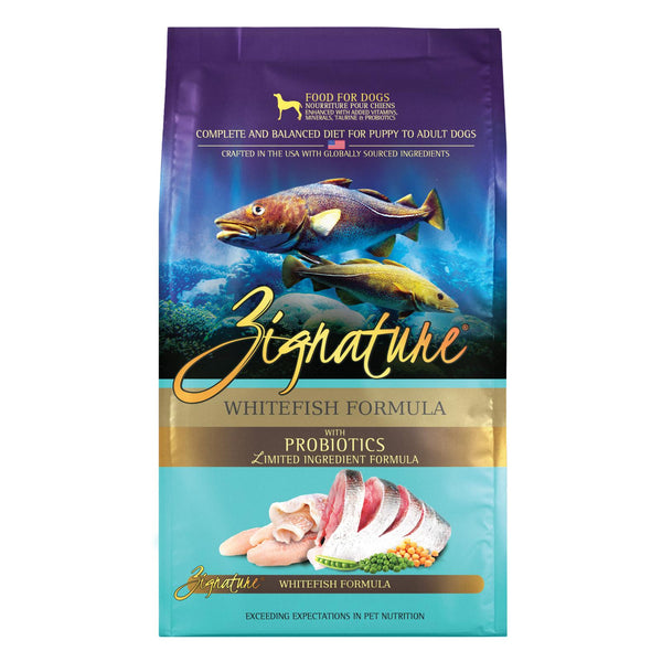 Zignature Whitefish Limited Ingredient Formula Dry Dog Food