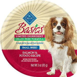 Blue Buffalo Basics Limited Ingredient Grain-Free Salmon & Potato Small Breed Adult Wet Dog Food