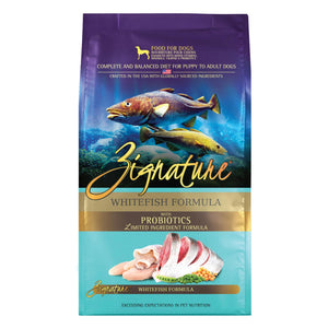 Zignature Whitefish Limited Ingredient Formula Dry Dog Food
