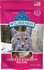Blue Buffalo Wilderness Chicken & Salmon Grain-Free Cat Treats, 2-oz