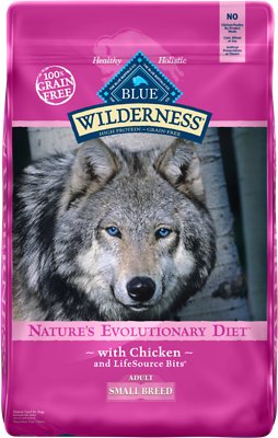 Blue Buffalo Wilderness Small Breed Chicken Recipe Grain-Free Dry Dog Food