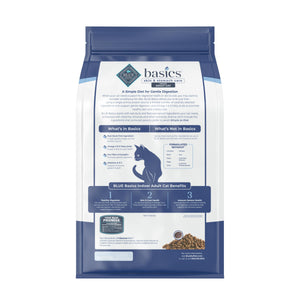 Blue Buffalo BLUE Basics Skin & Stomach Care Duck & Potato Indoor Adult Grain-Free Dry Cat Food
