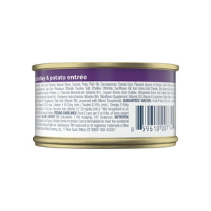 Blue Buffalo Basics Skin & Stomach Care Natural Turkey & Potato Entree Indoor Adult Grain-Free Wet Cat Food
