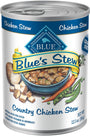Blue Buffalo Blue's Country Chicken Stew Grain Free Wet Dog Food Can