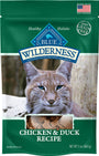 Blue Buffalo Wilderness Chicken & Duck Grain-Free Cat Treats, 2-oz