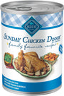 Blue Buffalo Family Favorite Grain-Free Recipes Sunday Chicken Dinner Wet Dog Food Can