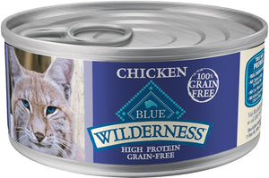 Blue Buffalo Wilderness Chicken Grain-Free Wet Cat Food Can