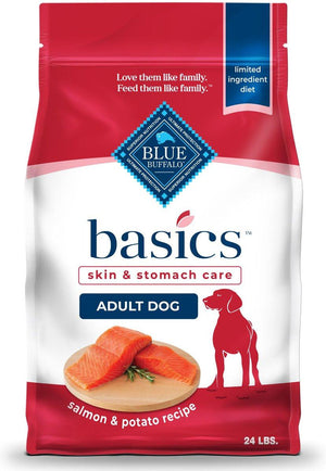 Blue Buffalo BLUE Basics Skin & Stomach Care Salmon & Potato Adult Dry Dog Food
