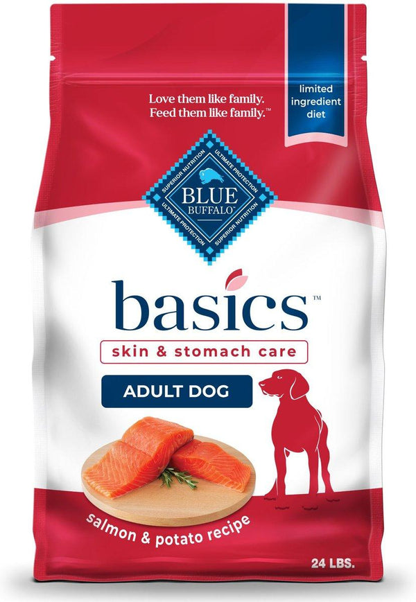 Blue Buffalo BLUE Basics Skin & Stomach Care Salmon & Potato Adult Dry Dog Food