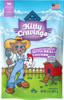 Blue Buffalo Kitty Cravings Chicken Crunchy Cat Treats, 2-oz