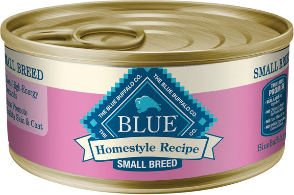 Blue Buffalo Homestyle Recipe Small Breed Chicken Dinner Wet Dog Food Can