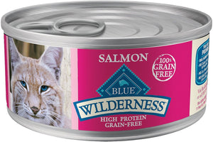 Blue Buffalo Wilderness Salmon Grain-Free Wet Cat Food Can