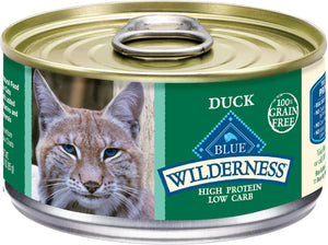 Blue Buffalo Wilderness Duck Grain-Free Wet Cat Food Can