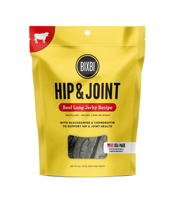 BIXBI Hip & Joint Beef Lung Jerky Dog Treats