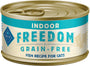 Blue Buffalo Freedom Indoor Adulte Recette au Poisson Sans céréales Pâtée pour chat en boîte