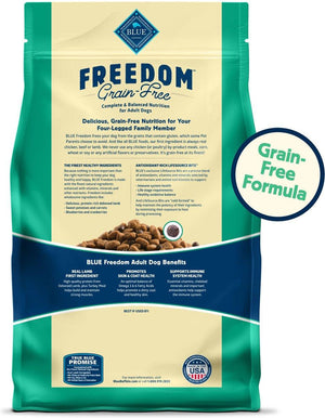 Blue Buffalo BLUE Freedom Lamb Adult Grain-Free Dry Dog Food
