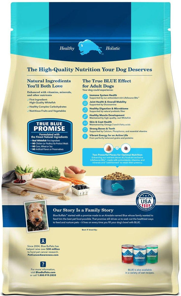 Blue Buffalo BLUE Life Protection Formula Adult Fish & Brown Rice Dry Dog Food
