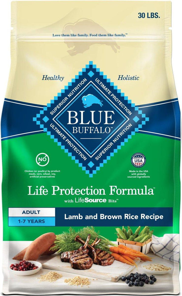 Blue Buffalo BLUE Life Protection Formula Adult Lamb & Brown Rice Dry Dog Food