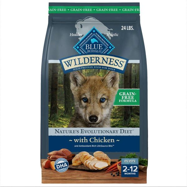 Blue Buffalo BLUE Wilderness Chicken Puppy Grain-Free Dry Dog Food