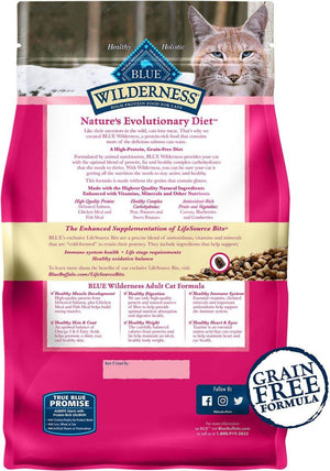 Blue Buffalo BLUE Wilderness High-Protein with Salmon Grain-Free Dry Cat Food