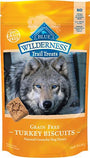 Blue Buffalo Wilderness Trail Treats Turkey Biscuits Grain-Free Dog Treats