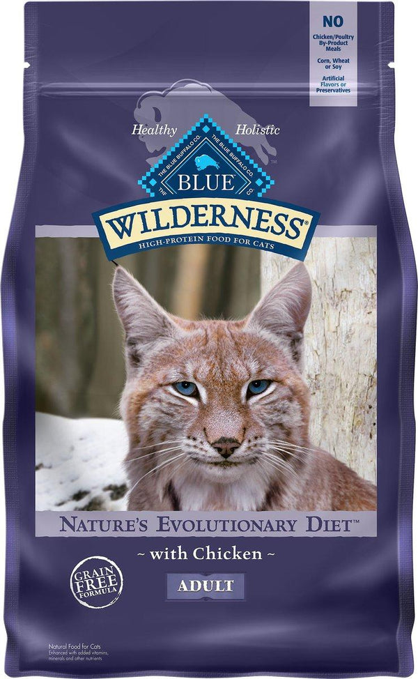 Blue Buffalo BLUE Wilderness High-Protein with Chicken Grain-Free Dry Cat Food