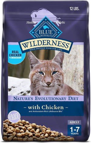 Blue Buffalo BLUE Wilderness High-Protein with Chicken Grain-Free Dry Cat Food
