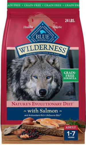 Blue Buffalo BLUE Wilderness Salmon Adult Grain-Free Dry Dog Food