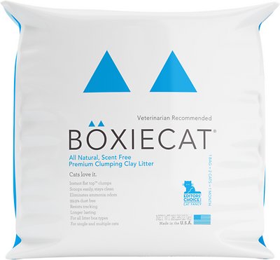 Boxiecat Litière pour chat premium agglomérante sans parfum à base d'argile