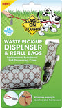 Bags on Board Fashion Dispenser, Blue Diamond