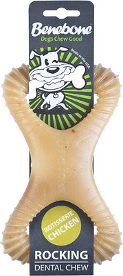 Benebone Rotisserie Chicken Flavored Dental Dog Chew Toy