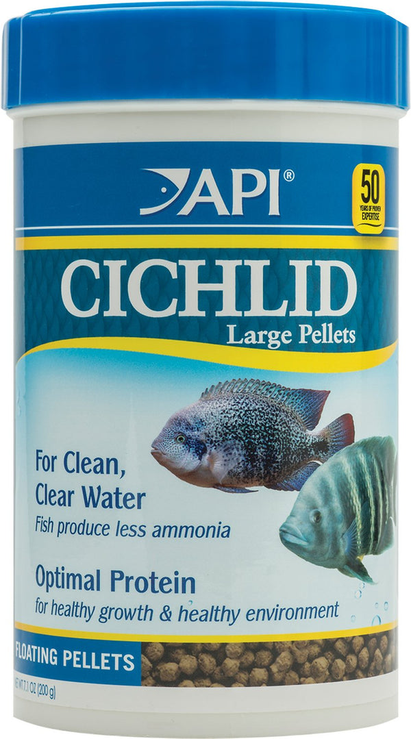 API Large Floating Pellets Cichlid Fish Food