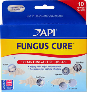 API Fungus Cure Anti-Fungal Freshwater Fish Medication, 10 count
