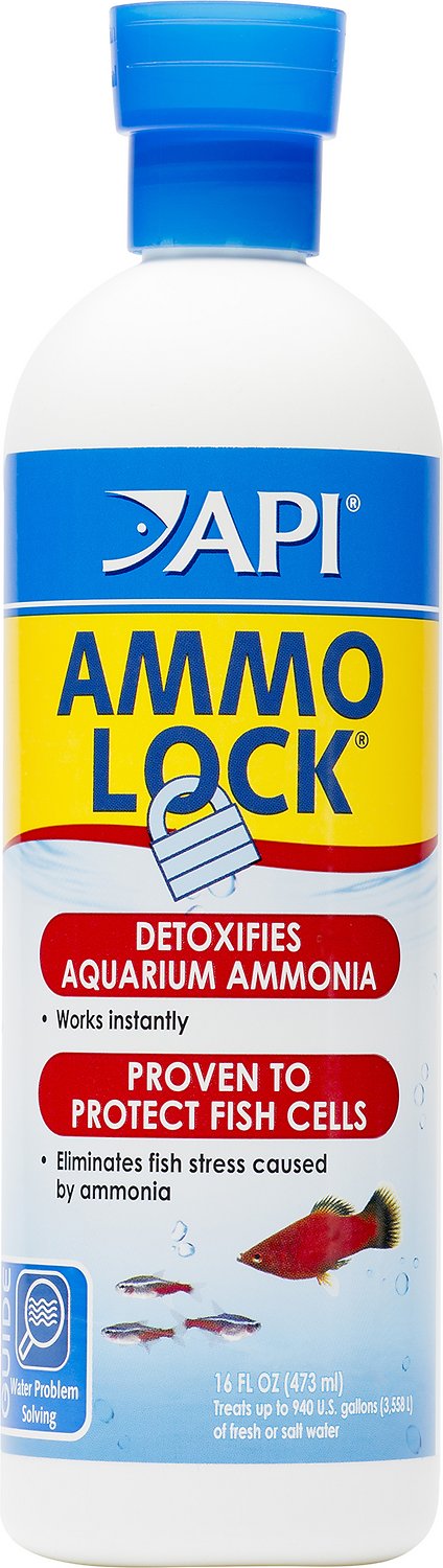 API Ammo-Lock Freshwater & Saltwater Aquarium Ammonia Detoxifier