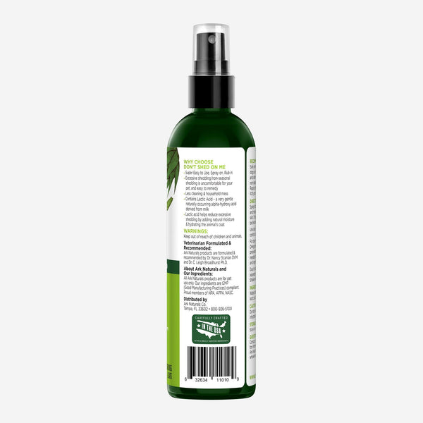 Ark Naturals Don't Shed On Me Spray for Dogs & Cats, 8-oz