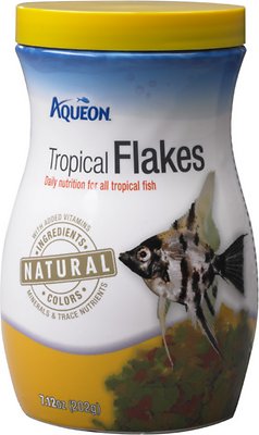 Aqueon Tropical Flakes Freshwater Fish Food