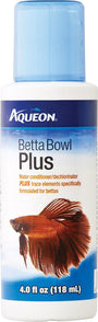 Aqueon Betta Bowl Plus Water Conditioner, 4-oz bottle