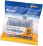 Aqueon Small Bow Filter Cartridge Replacement, 3-count