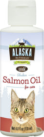 Alaska Naturals Wild Alaskan Salmon Oil Natural Cat Supplement, 4-oz bottle
