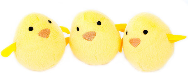 ZippyPaws Burrow Squeaky Hide and Seek Plush Dog Toy, Chicken Hut