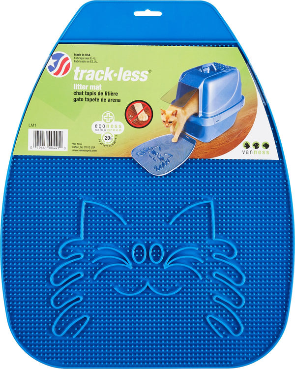 Van Ness Track-Less Cat Litter Mat, Color Varies
