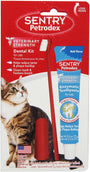 Sentry Petrodex Veterinary Strength Malt Toothpaste Dental Care Kit for Cats