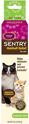 Sentry HC Petromalt Hairball Relief Original Formula Malt Flavor Cat Treatment