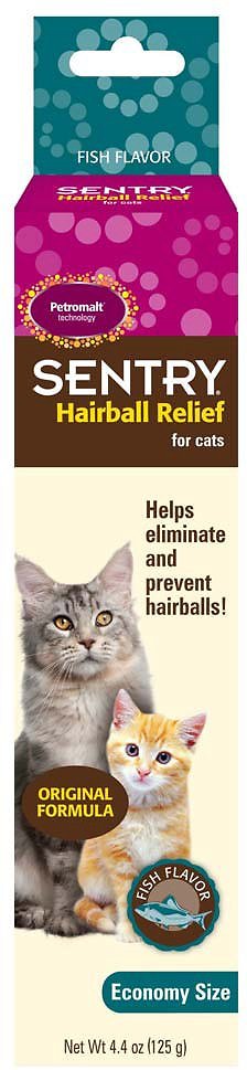 Sentry HC Petromalt Hairball Relief Original Formula Fish Flavor Cat Treatment