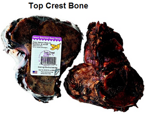 Jones Natural Chews Os Top Crest Friandise pour chien, 4/5 pouces