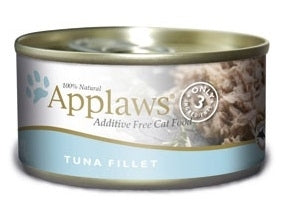 Applaws Tuna Fillet in Broth Wet Cat Food Can