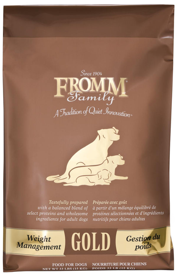 La nourriture Fromm Family Gold Gestion du poids pour chiens