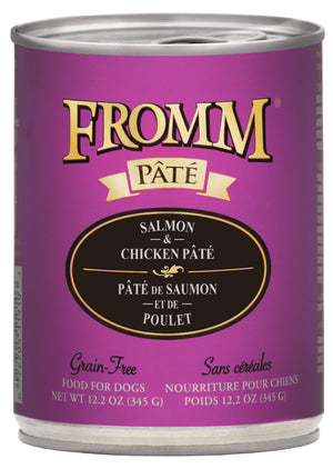 Fromm Salmon & Chicken Pate Canned Dog Food