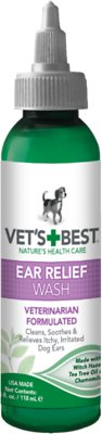 Vet's Best Solution nettoyante apaisante pour oreilles de chiens
